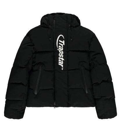 Trapstar Hyperdrive Technical Puffer - Black/White