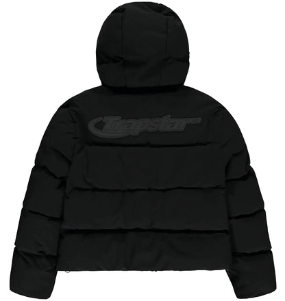 Trapstar Hyperdrive Technical Puffer - Black/White